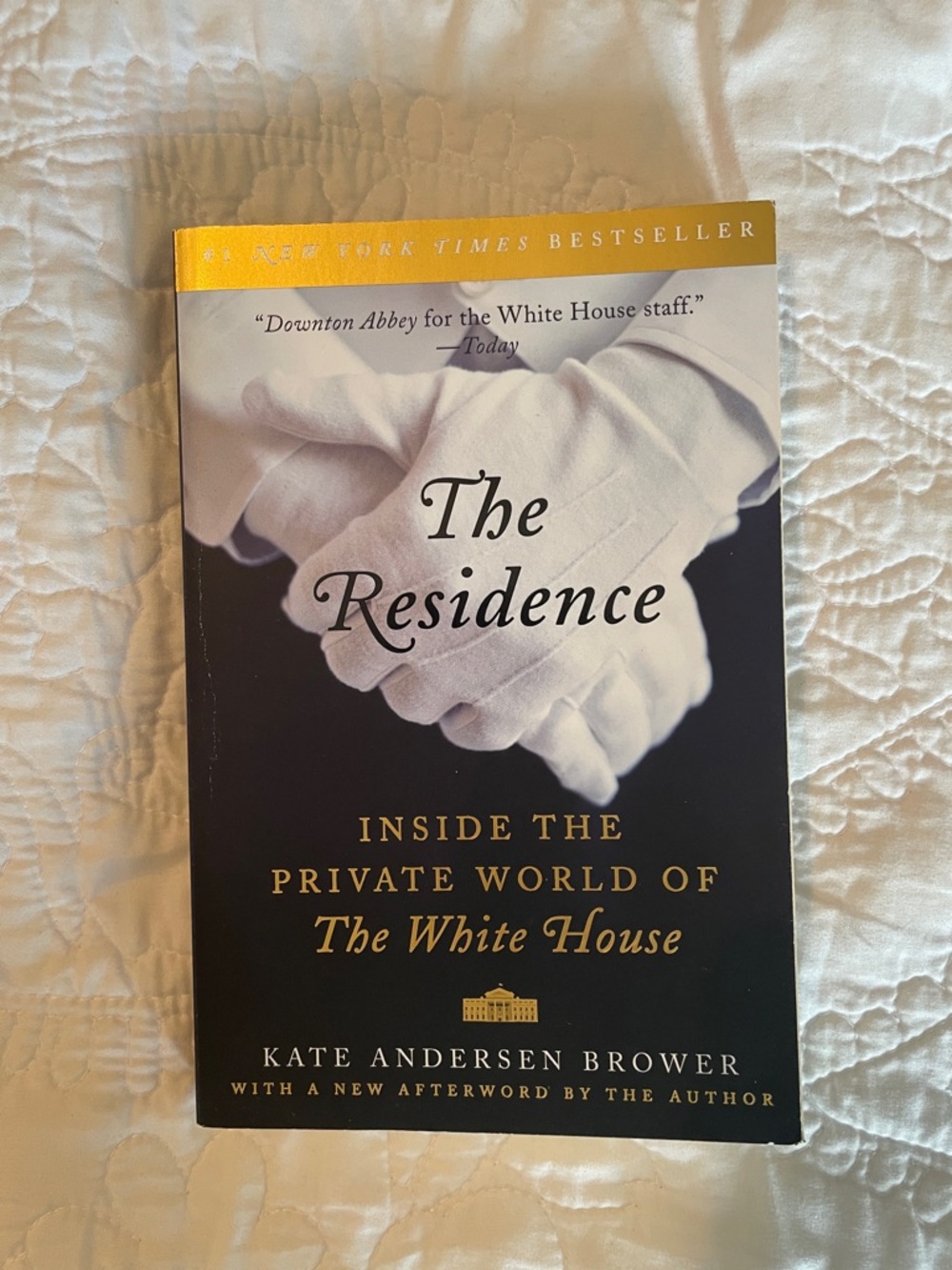Harper The Residence - Black, White and Gold Accent Paperback